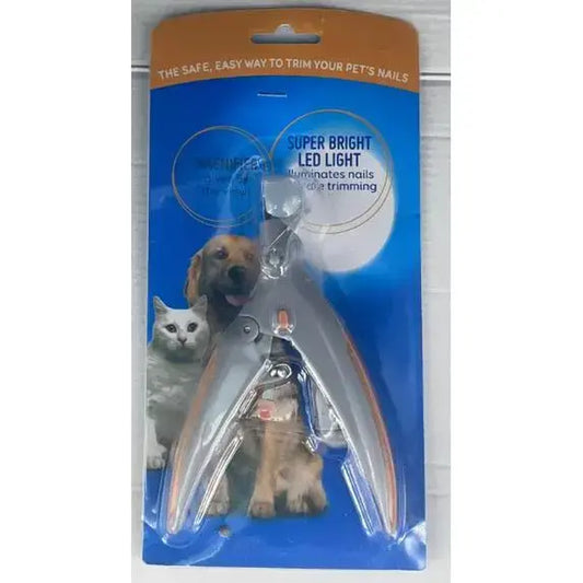 Transform Your Pet Grooming Routine with the Ecmikk 4-in-1 All-In-One LED Nail Clipper and Trimmer - Silent, Safe, and Effortless!