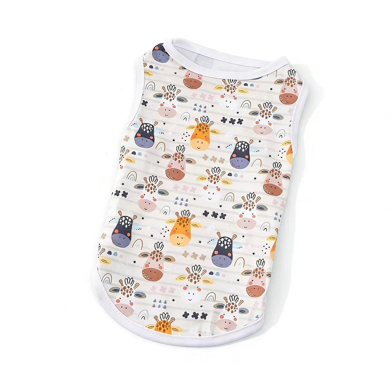3-Piece Summer Vest Set for Pets, Lightweight and Breathable Cat & Dog T-Shirts, Ideal for Walking, Photography, and Home Use